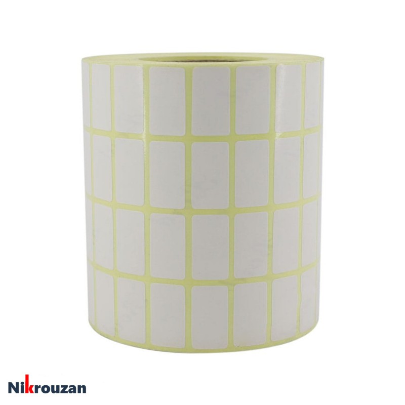 لیبل (برچسب) کاغذی چهار ردیفه Paper Label 12×25 لیبل (برچسب) کاغذی چهار ردیفه Paper Label 12×25