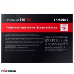 هارد SSD سامسونگ پاور مدل Samsung Pro 860 256GBعکس شماره 2
