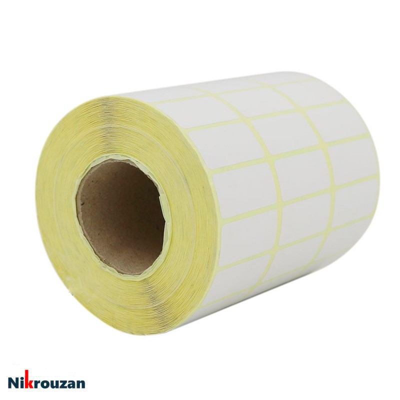 لیبل (برچسب) کاغذی سه ردیفه Paper Label 15×45 لیبل (برچسب) کاغذی سه ردیفه Paper Label 15×45