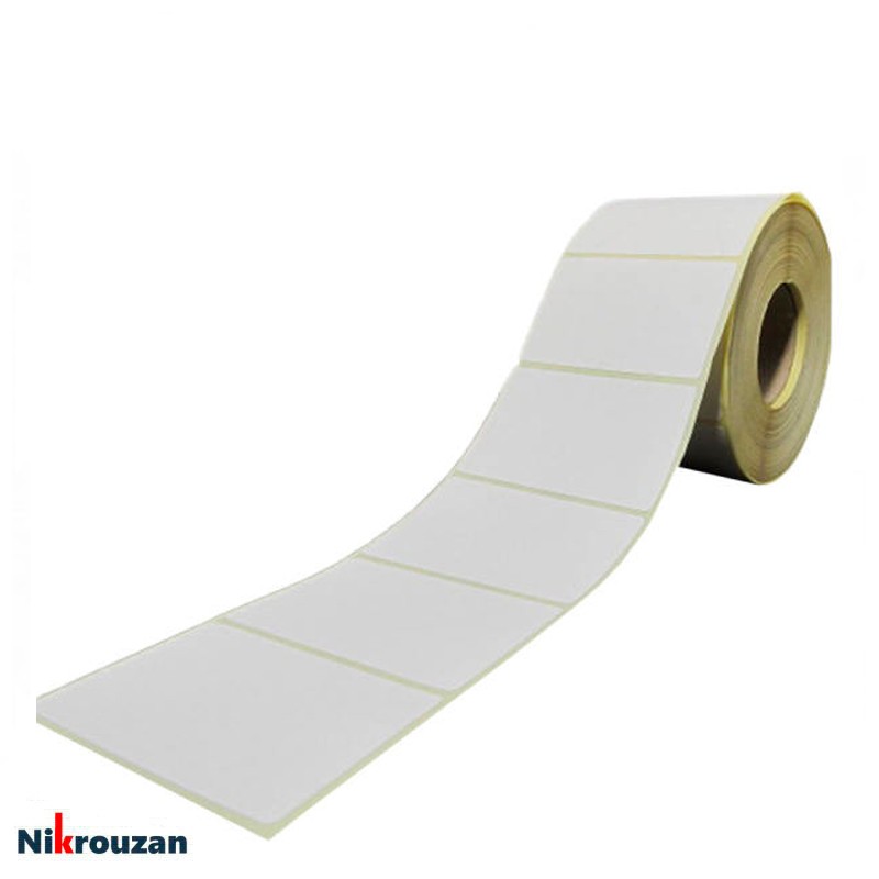 لیبل (برچسب) کاغذی تک ردیفه Paper Label 40×50