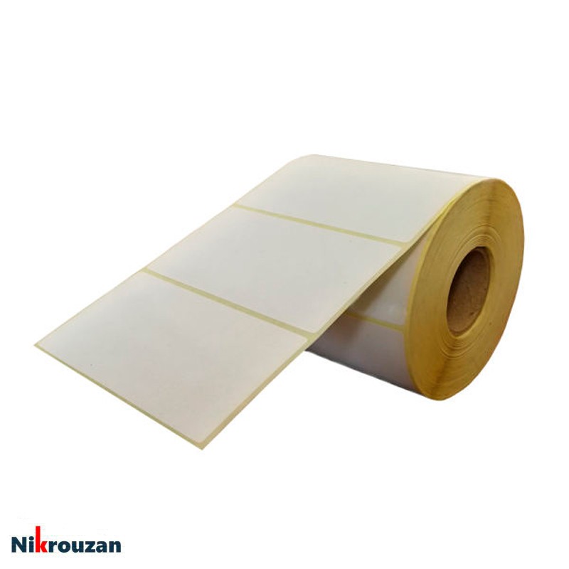 لیبل (برچسب) کاغذی تک ردیفه Paper Label 100×250